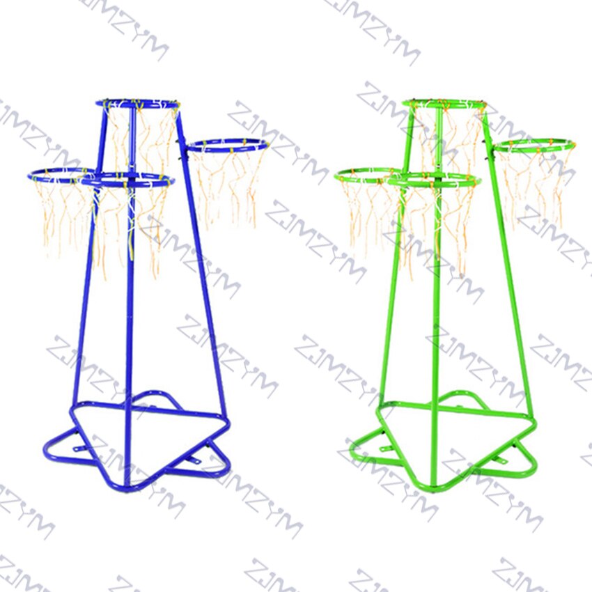 Equipo de deportes al aire libre para niños, soporte de baloncesto de Metal para guardería, bastidor de tablero trasero, Marco, juguete de juego multifuncional