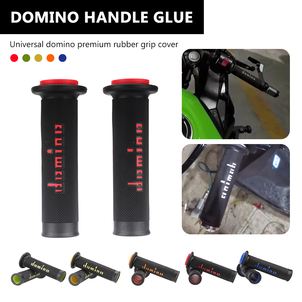 7/8 Zoll 22 24mm Motorrad griffe Lenker griff griffe Domino Dirt Bike Racing Motocross Gel Gummi bremsen Universal griffe