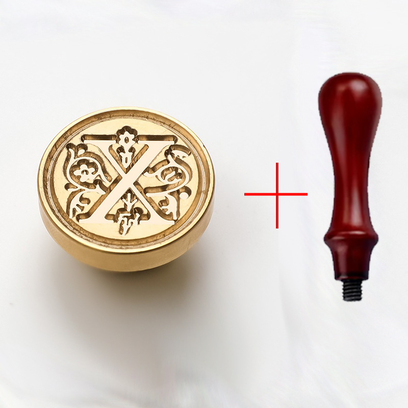 2PCS clear sealing stamp head wax seal craft supplies wax seal stamp and handle stamp scrapbooking supplies craft HCZ0106