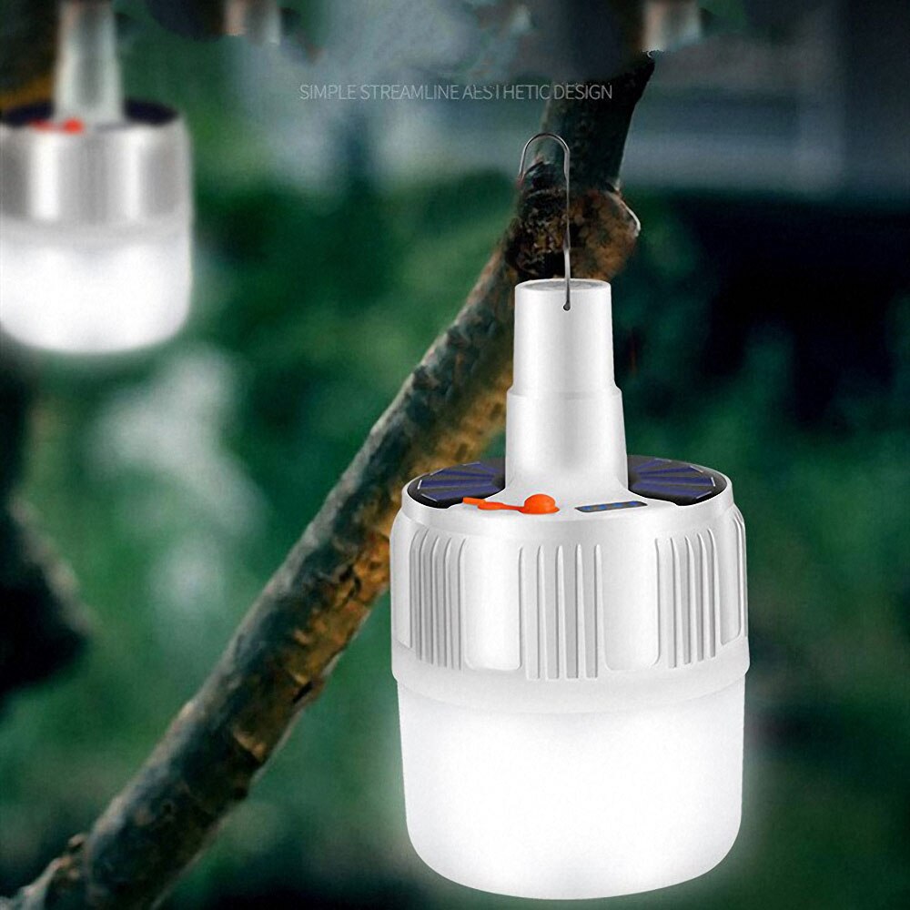 60/80/100w kampeerlampen voor buiten, op zonne-energie werkende led-lamp, batterijoplader, draagbare led-lantaarnlamp voor thuis, buiten, noodverlichting voor tenten