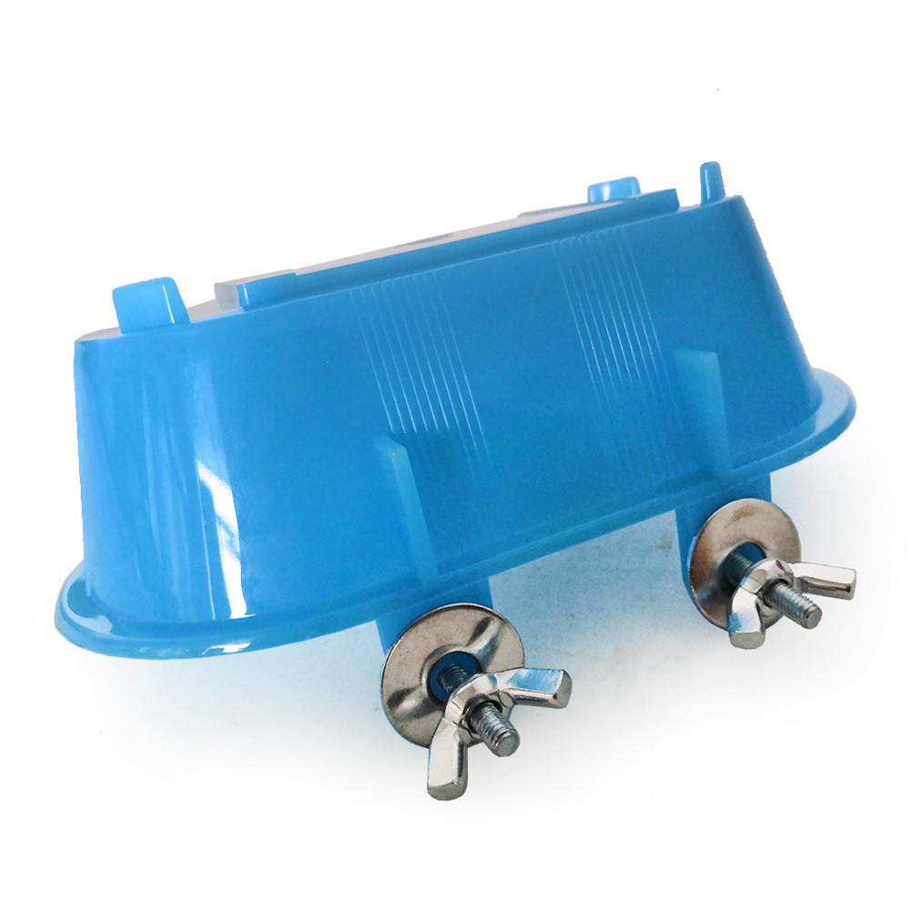 Bañera con espejo para loros, caja de ducha con espejo para pájaros, juguete para periquitos, peonías, jaula para pájaros, accesorios para mascotas, novedad