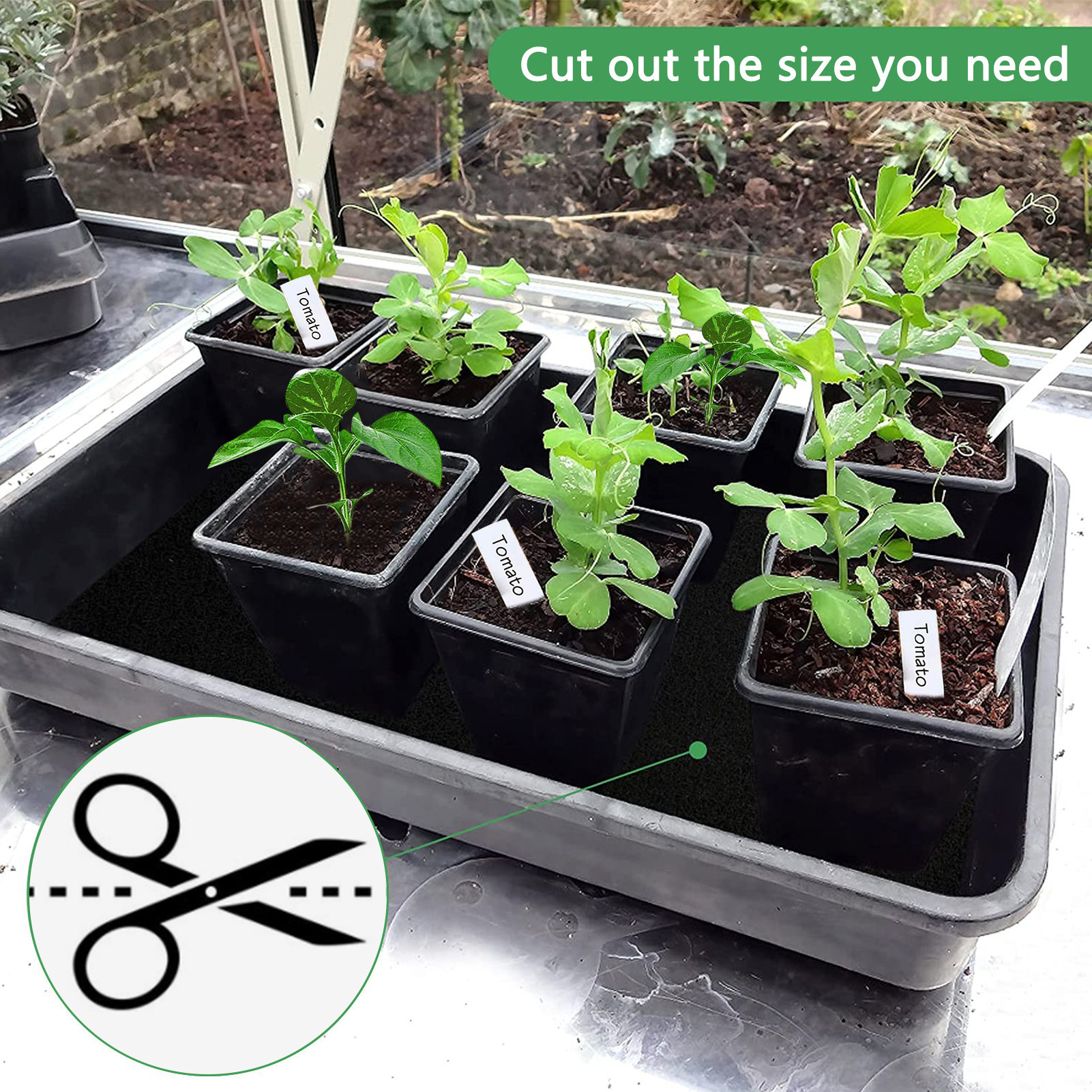 Automatic Watering For Plants Indoor Self Watering System Plant Watering Capillary Mat For Indoor Potted Plants Greenhouse