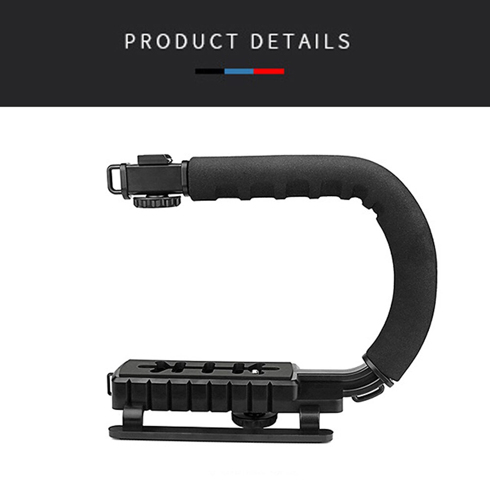 Selens DV C Vormige Camera Handheld Holder Stabilizer Stabiel Frame Grip Flash Bracket DV Hand Motion Stabilizer voor DSLR camera