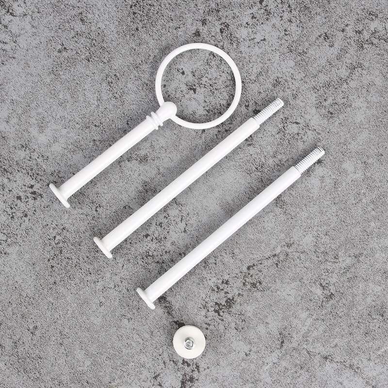 10 stuks mix kleuren rond speciale aanbieding 3- lagen gouden taartbord passend bij taartstandaard stijl