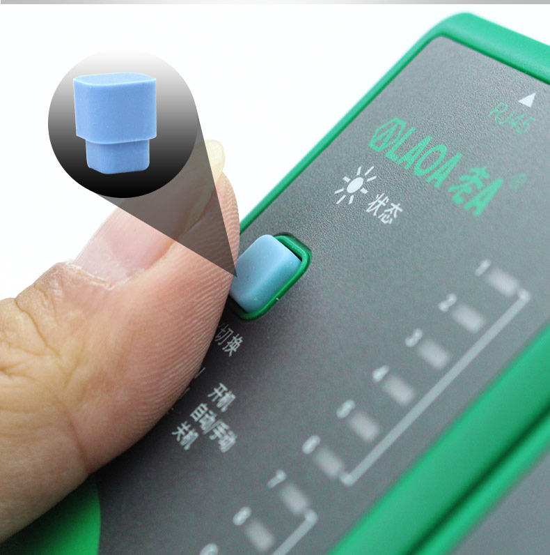 High Definition Network Cable Tester RJ45 RJ11 Cable Network Repair Networking Hand Tool Telephone Line Tester