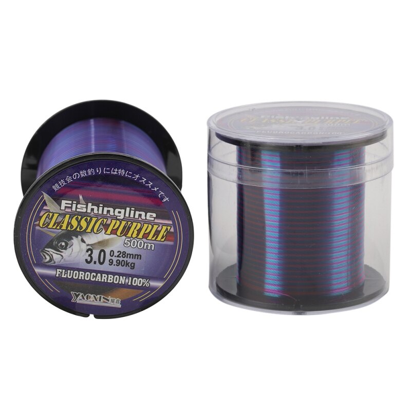 500m fiskesnøre japansk nylon slitesterk monofilament stein havfiskesnøre tråd bulksnelle karpefiske alle størrelse 0.4 to 8.0