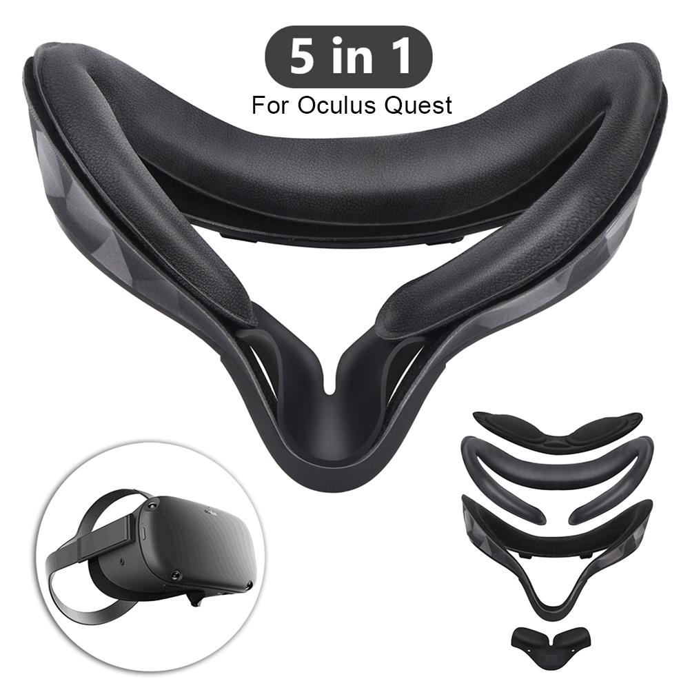 Smart Vr Glasses 5in1 Holder Face Cushion Glasses Nose Pad Goggles Anti-leakage Anti-dirt Protector for Oculus Quest Accessories