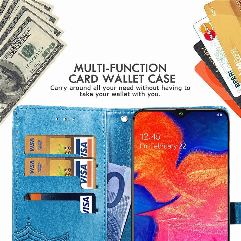 Case For Samsung Galaxy M21 Case Leather Wallet Flip Case Holster Phone Shell Case For Samsung M21 Case Funda Cover Capa Hoesje