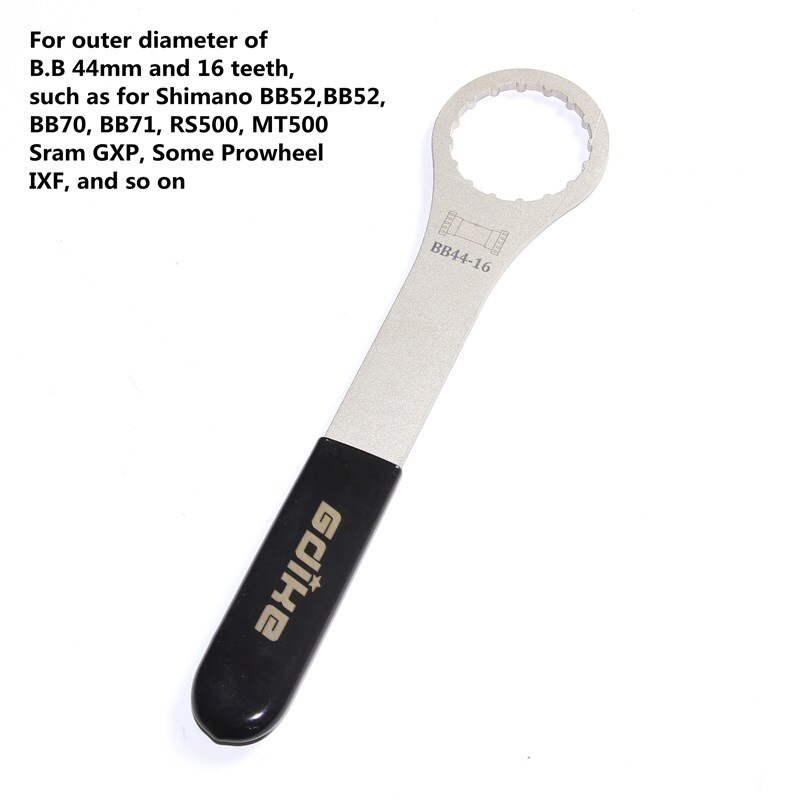 Fiets trapas gereedschap reparatiesleutel sleutel voor shimano howllowtech  bb9000 avid prowheel fsaseries