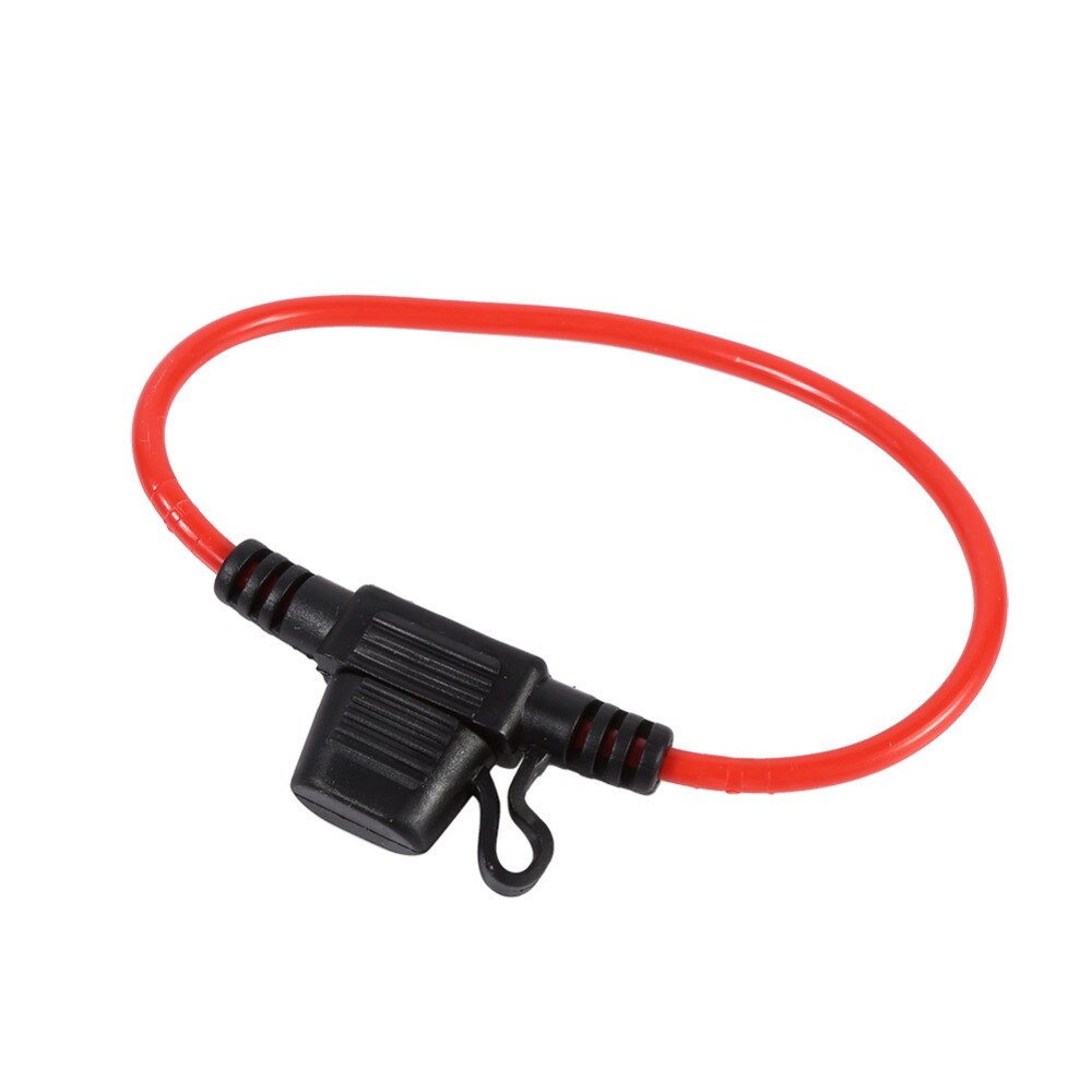 Portafusibles a prueba de agua para coche, portafusibles con cuchilla de 12V 30A, 5 uds.