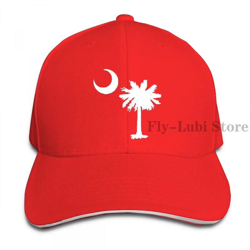 South Olina Baseball cap men women Trucker Hats adjustable cap: 1-Red