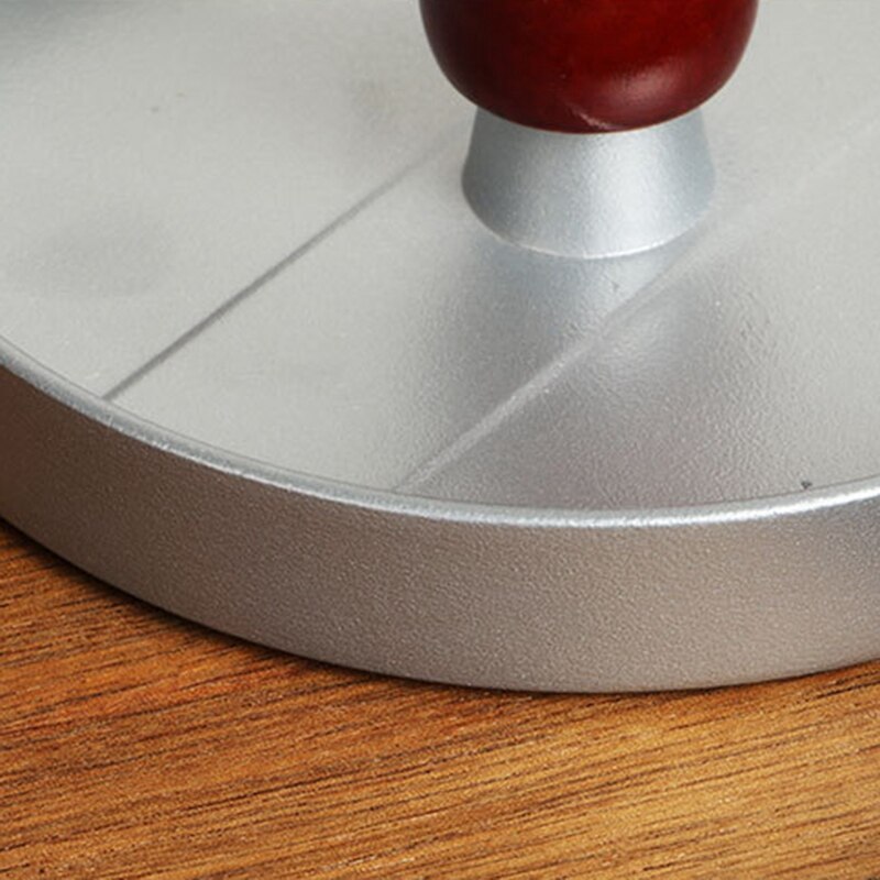 Rund aluminium hamburger stamper hamburger grillblokkform matlaging kjøkken utendørs grille størrelse diameter 12 x 2 cm