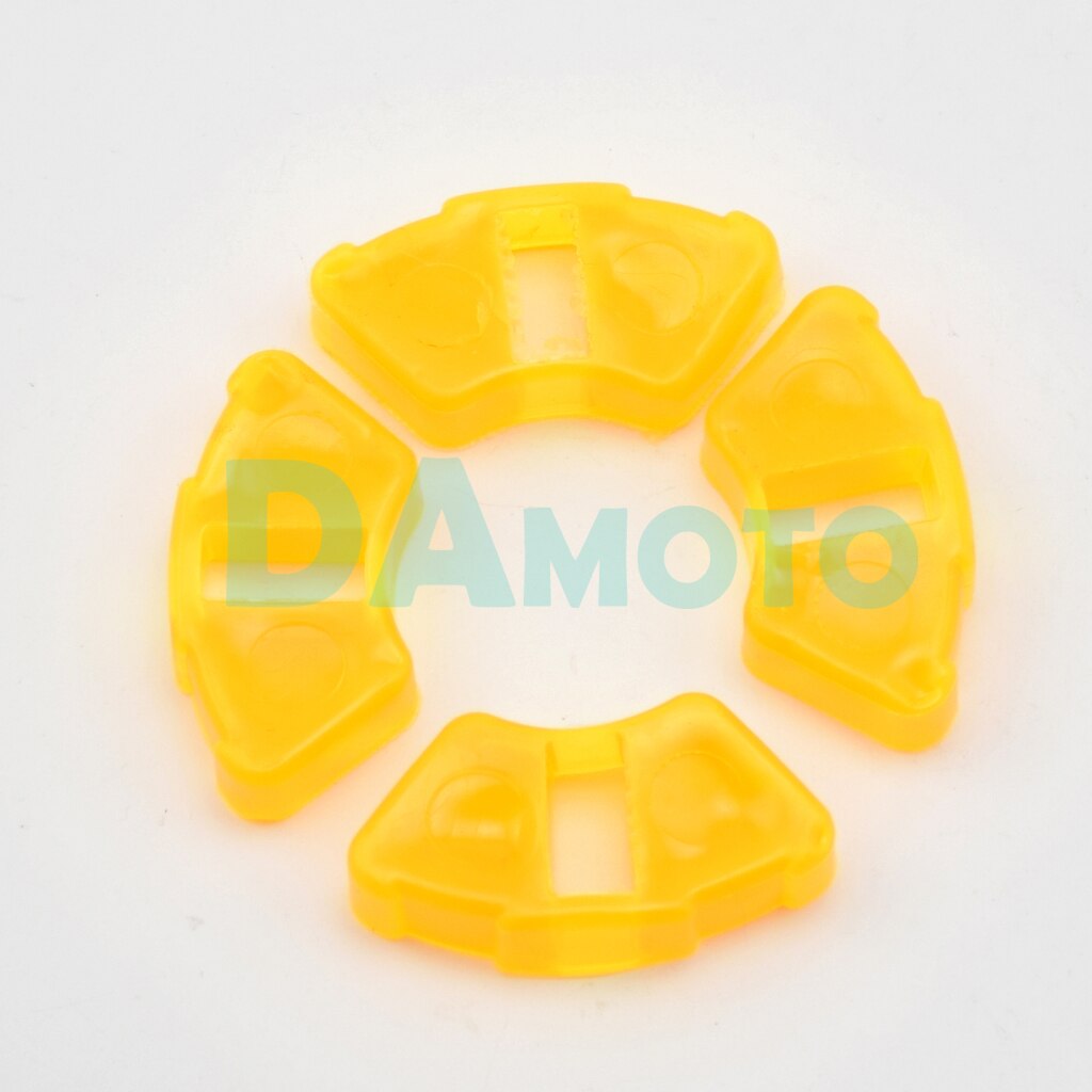 Buje de rueda y tornillo de buje de rueda y amortiguadores de goma de rueda trasera DY90 DY100 JH70, para motocicleta, dirt pit bike: only rebber sheet