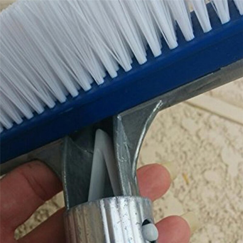 Poolborste tålig poolgolv väggrengöringsverktyg poolkvast algerborttagare skrubber rengöring borsthuvud rengöringsverktyg