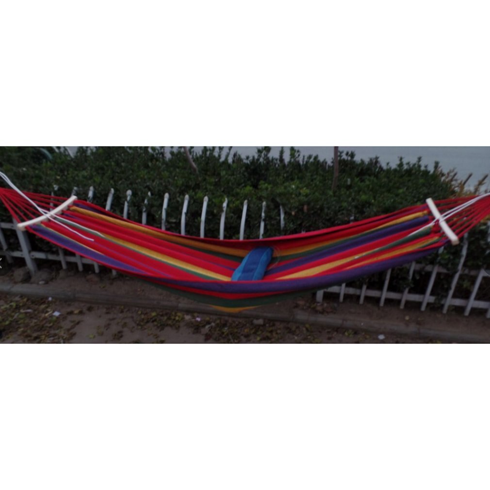Hängematte aus segeltuch, einzel- und doppelhängematte, kippschutz, biegestabhängematte, schaukel, eisgitter-förmige stabhängematte: 01
