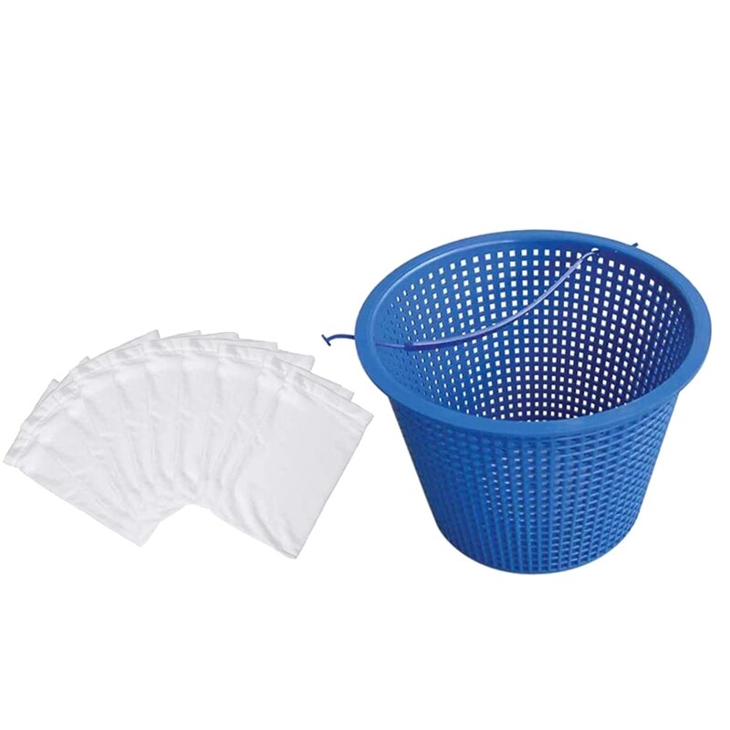 -Zwembad Filter Mand Met Zwembad Skimmer Sokken Zwembad Filter Sokken Voor Zwembad Schoonmaken