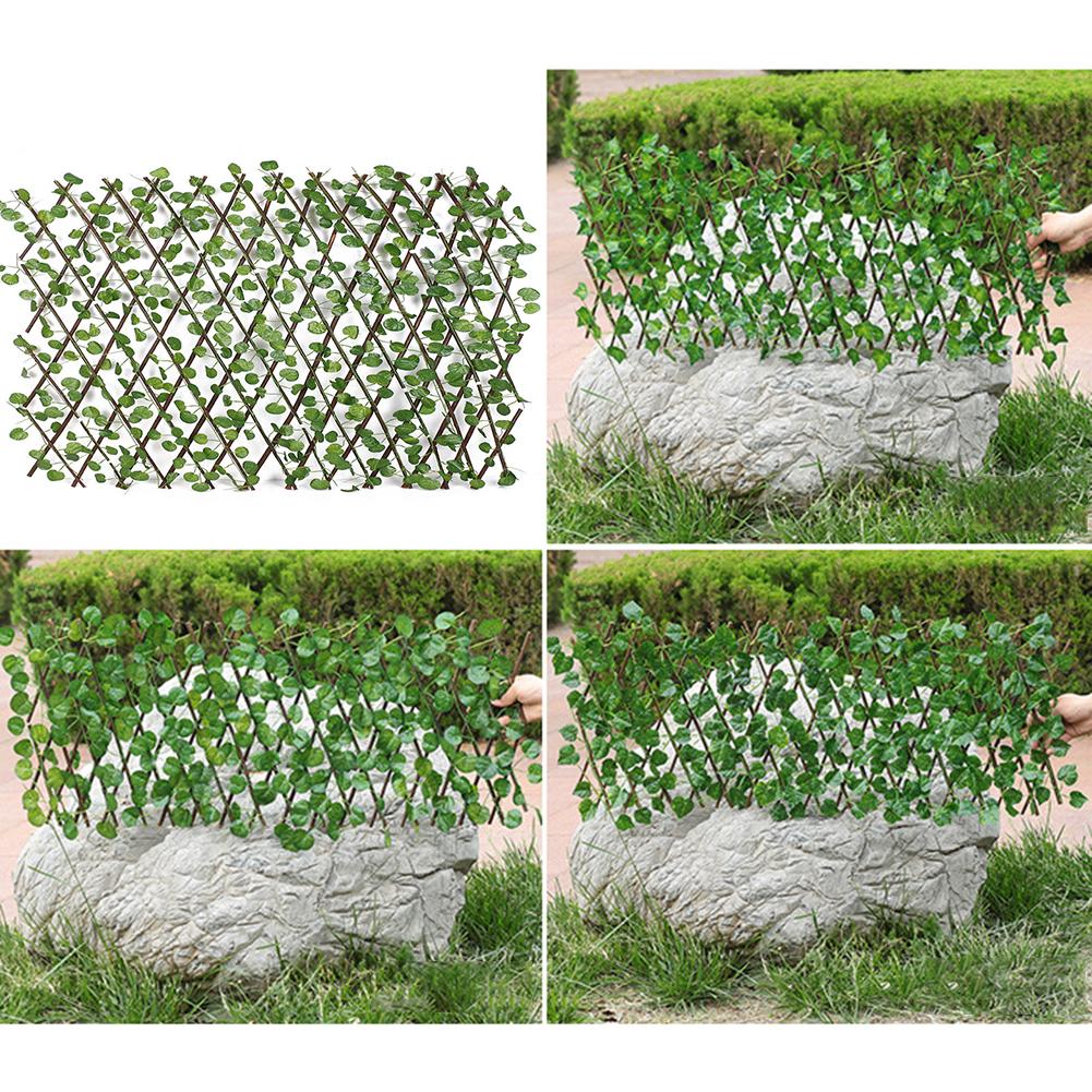 Garden Plant Fence UV Protected Privacy Screen Outdoor Indoor Home Garden Fences Backyard Home Decor Greenery Walls Decoration
