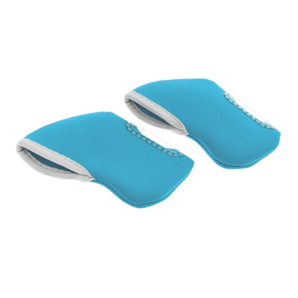 Pakket van  of 10 golfijzers headcovers, wedge headcovers - golfclub ijzerbeschermer - neopreen materiaal - kies kleuren: Lichtblauw