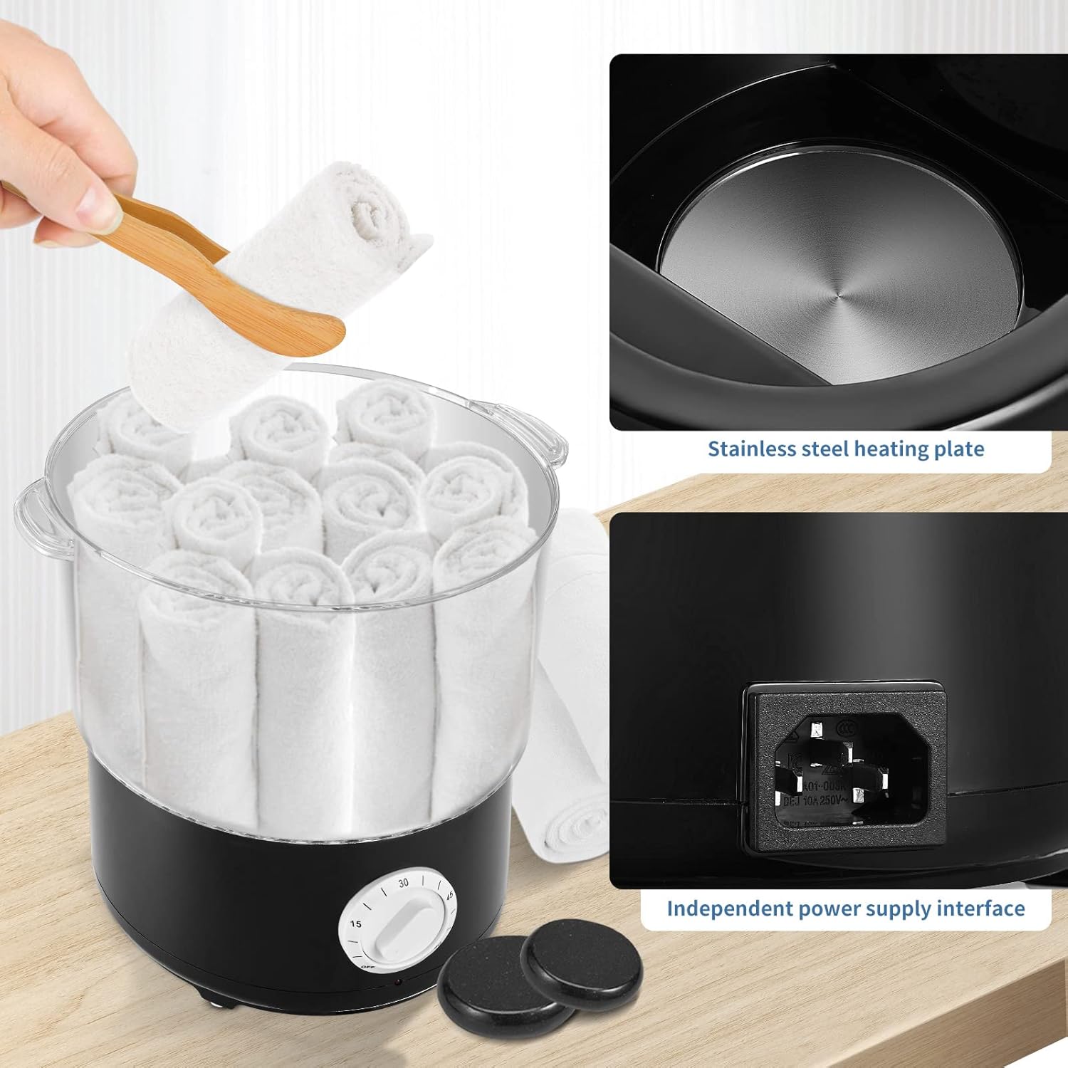 Podgrzewacz robić ręczników, szybkie podgrzewanie ręczników robić dezynfekcji ręczników, podgrzewacz robić ręczników robić higieny osobistej 200 ° C Narzędzie robić nawilżania skóry spa