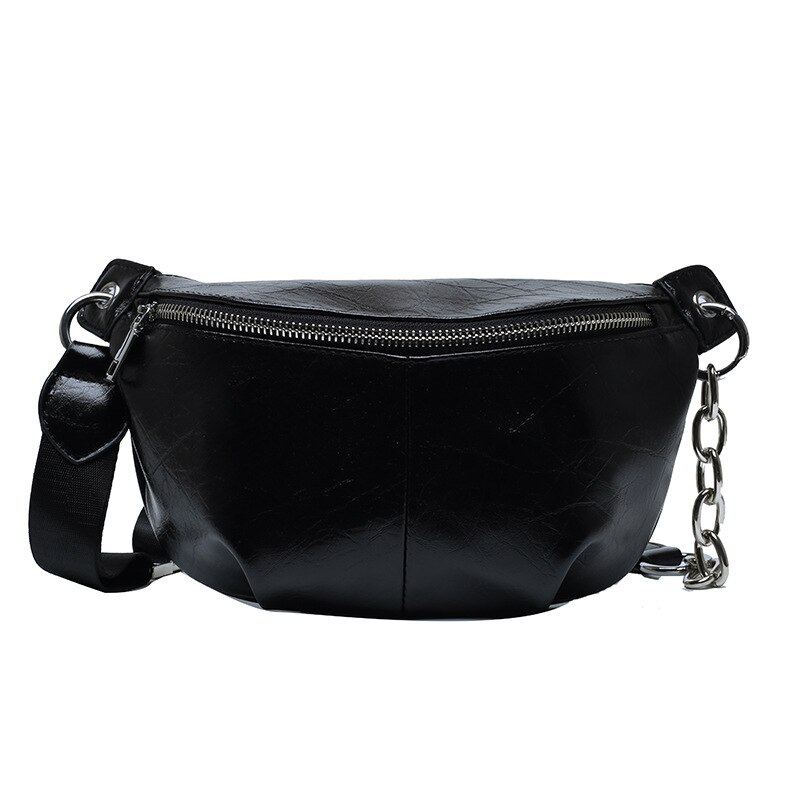 Mode Borst Tas Retro Schoudertas Messenger Bag Tassen Voor Vrouwen Handtassen Voor Vrouwen: Black