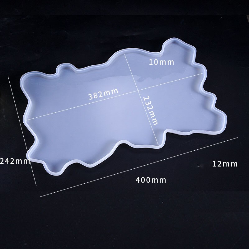 Sakura Tea Tray Coaster Silicone Mold For DIY Epoxy Uv Resin Moulds Tray Jewelry Making Tools: 01