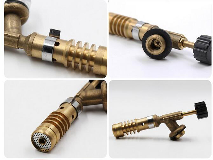 Mini Gas Torch for Brazing Solder Propane Welding Plumbing Outdoor Barbecue Gun Gas Torch Soldering
