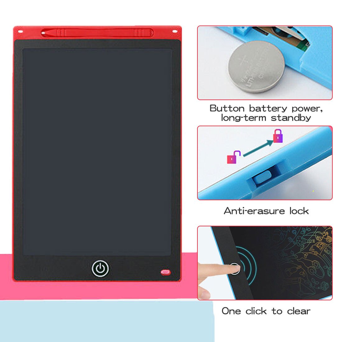 Noyokeredigital tegning tablet 8.5 tommer lcd skrivetavle pad til kunstnere animation tegning grafik tablet
