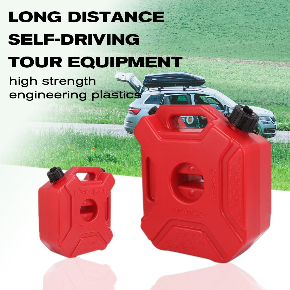 Portable 3L 5L Fuel Tanks Plastic Petrol Cans Spare Plastic Tanks Mount Motorcycle Jerry Can Gasoline Oil Container Fuel-jugs