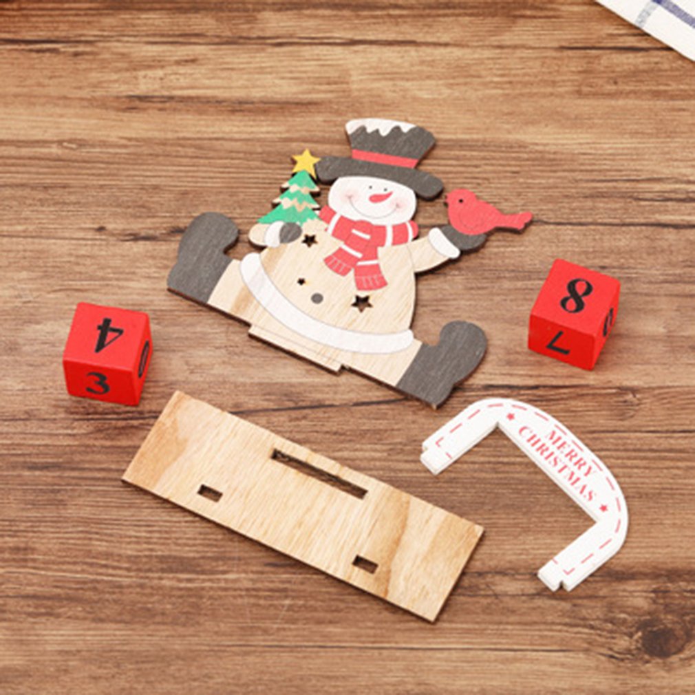 Christmas Calendar Accessories Decorative Pendant Products Amusing Christmas Countdown Calendar