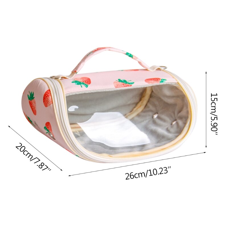 Soft-Sided Pet Travel Carrier for Comfort Portable Foldable Pet Bag Airline Approved