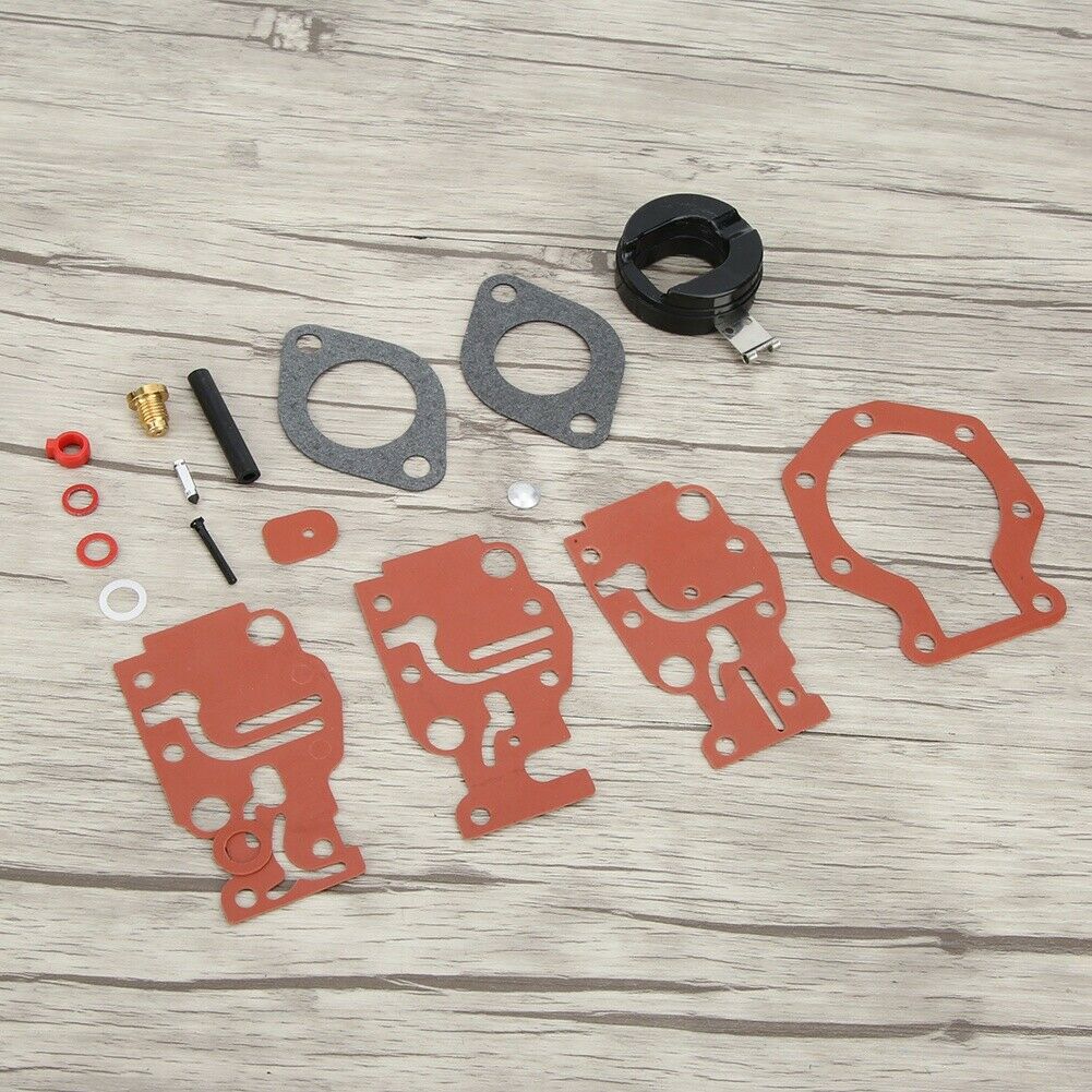 Karburator genopbygge carb reparation renovering kit til johnson evinrude 6 8 9.9 15 20 hp 0439073 bil udskiftning tilbehør