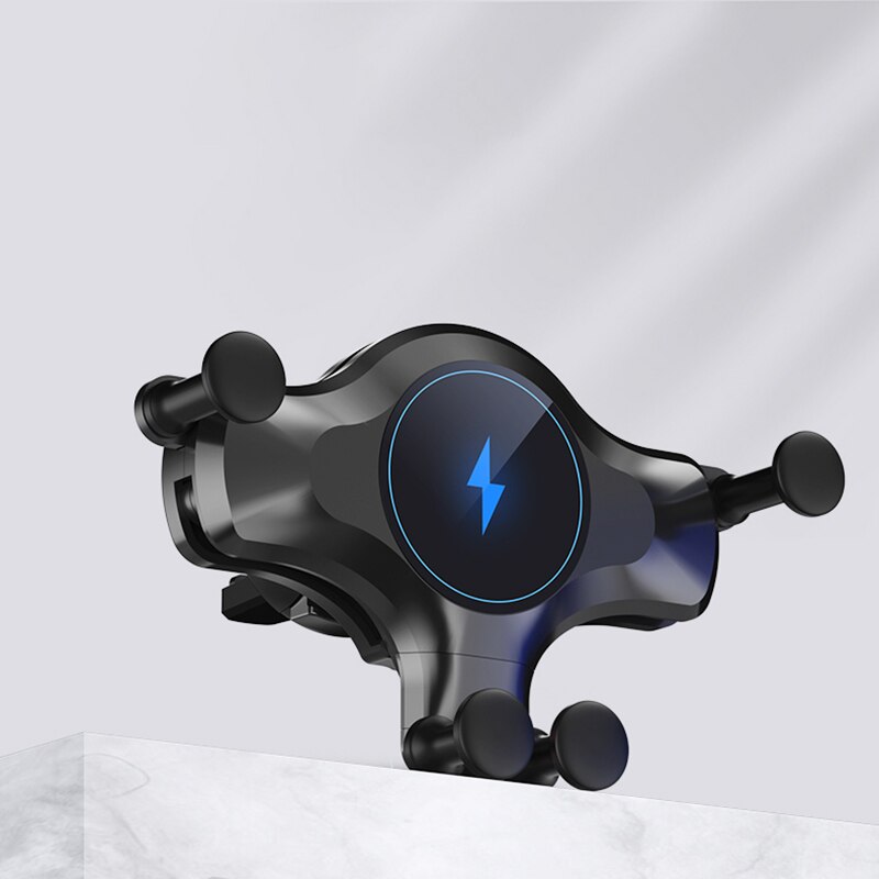 10W Car Wireless Charger For iPhone 13 12 11 Pro Max XS XR X Car Gravity Mount For Samsung S21 Note 20 Ultra Charge Phone Holder