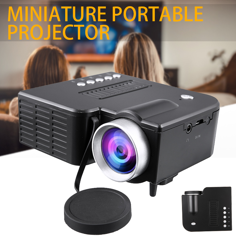 Mini Projector Wireless Sync Display For Mobile Phone Home Theater Projector 10-60in Home Theater Media Player LED Beamer