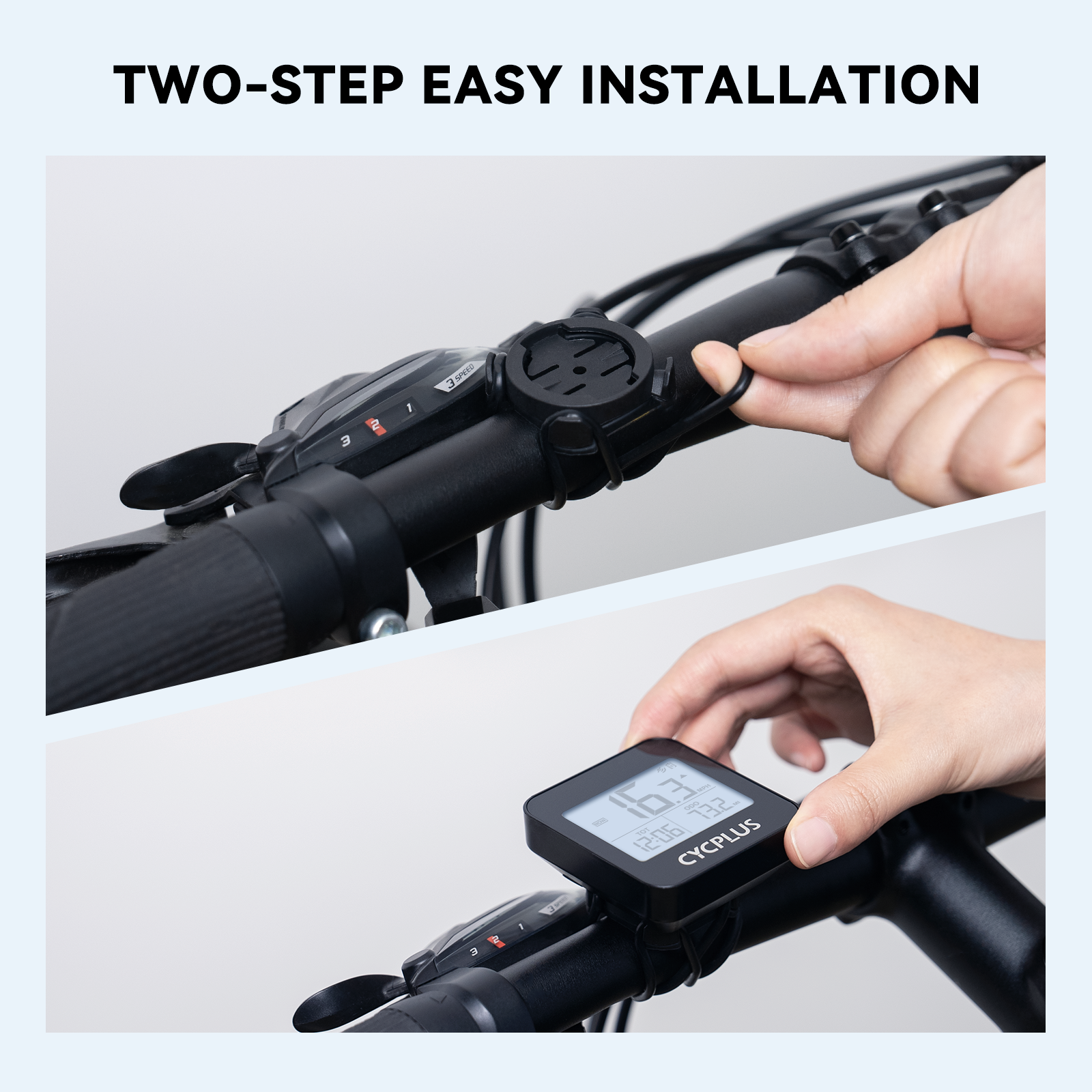 NUOVO CYCPLUS G1 Ciclismo GPS Computer da bicicletta Accessori bici Tachimetro LED IPX6 Contachilometri impermeabile Cronometro wireless