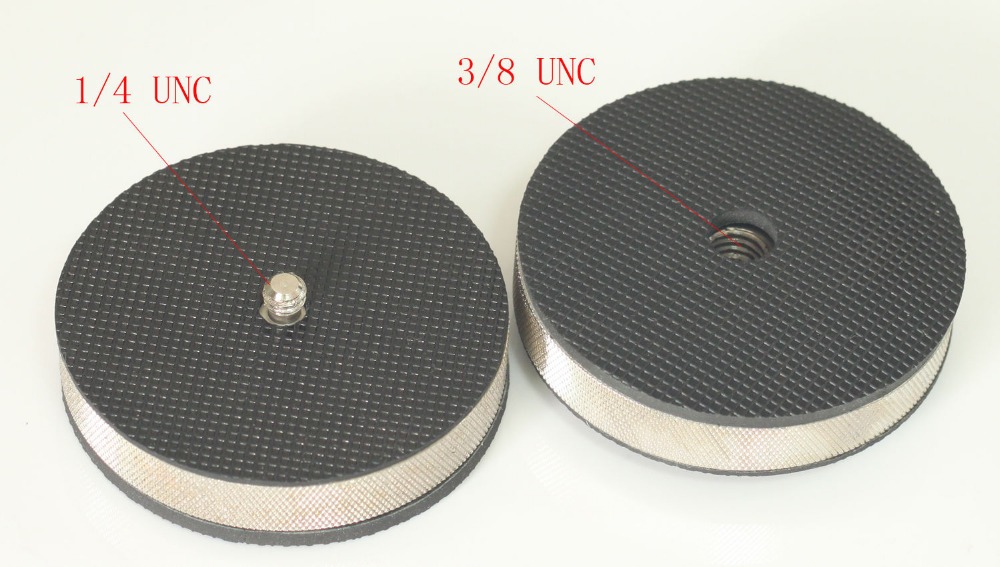 Metalen Adapter Conversie Schroef 3/8 Female Naar 1/4 Man Voor Statief Hoofd Od = 65Mm Statief Camera