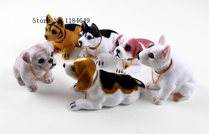 Auto Styling Neue Nette Bobblehead Hund Puppe Auto Wackelhund Schüttelt Seine Kopf Schütteln Hund Für Auto Dekoration Innenausstattung