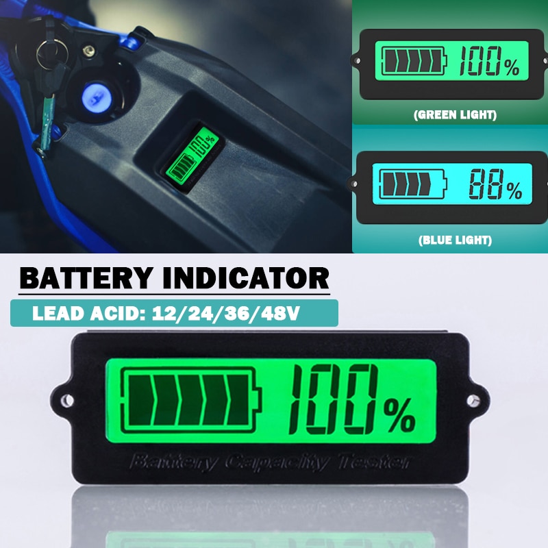LY6N-indicateur de capacité de batterie encastré a – Grandado