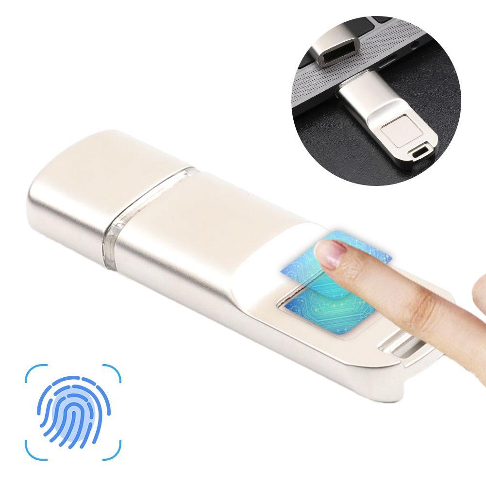 USB 3.0 Flash Drive Fingerprint Encryption Pen Drive 32GB USB Flash Disk Flash Drive USB Flash Drive 64gb Flash Drive