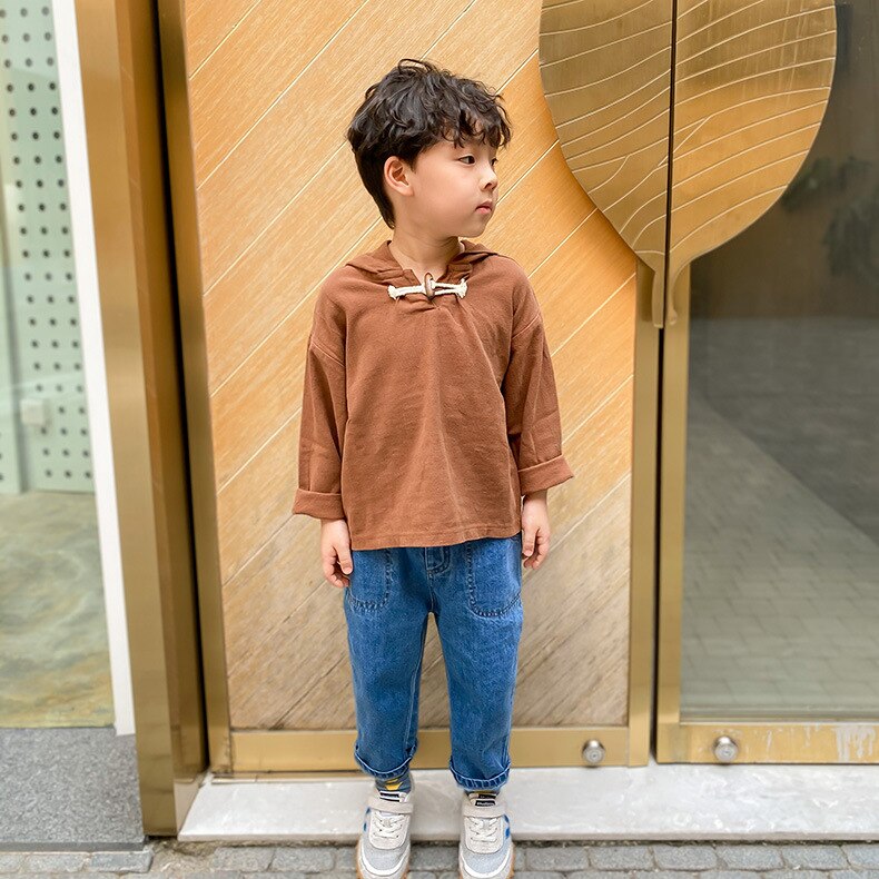 Herfst kinder hoodie jongens en meisjes baby pullover sweatshirt lange mouw kinder sweatshirt hoodie