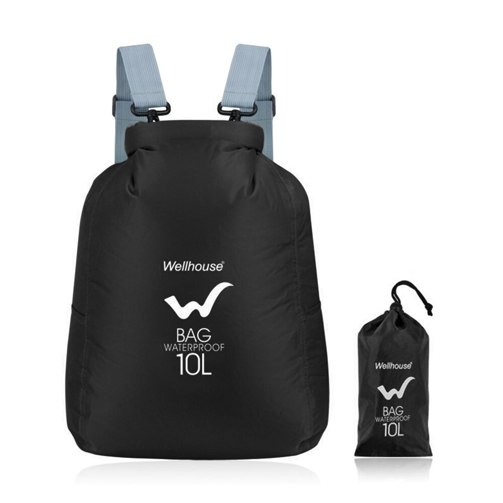 30L kayak sac étanche étanche IPX8 natation sac à dos sec sac Cation extérieur résistant à l'eau PVC pour hommes femmes Sport