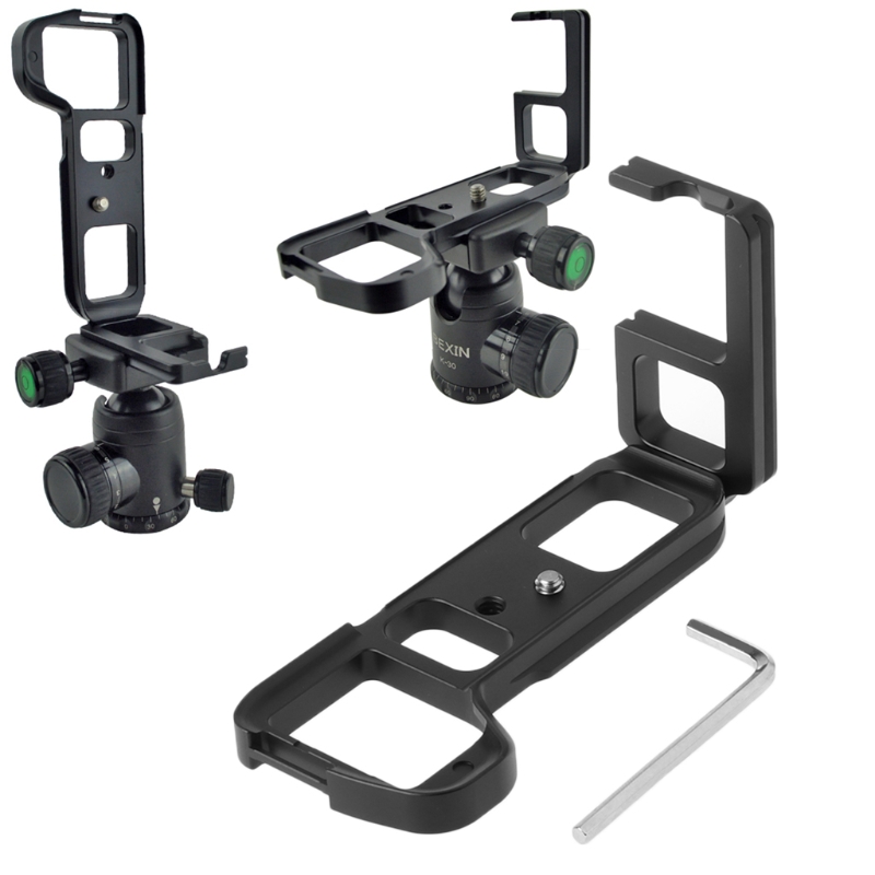 Top Qulaity Verticale L Quick Release QR Plate Bracket Handgreep Voor Sony A7II/A7m2/A7RII Oct4