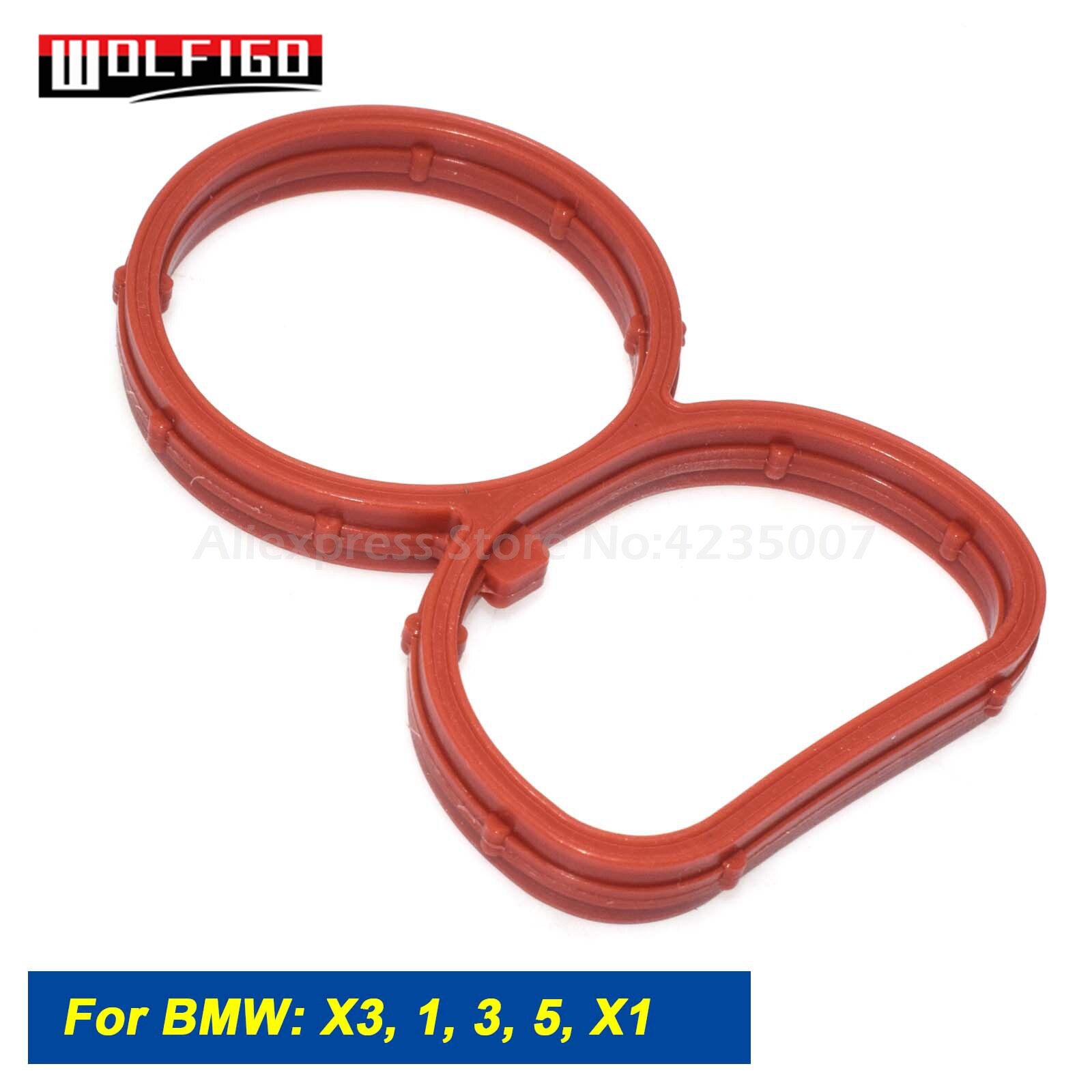 Wolfigo Voor Bmw N47 Intake Swirl Flap Verwijderen Leeg Plug Bung Metalen En Spruitstuk Pakkingen 11617801438, 11614728712,11618507239: 1 PC Gasket