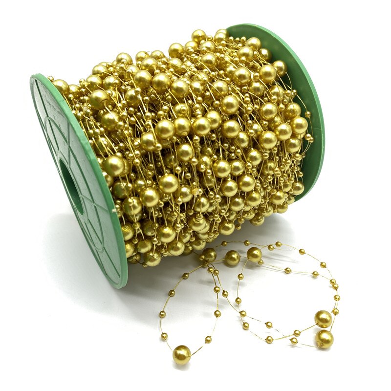 5Meter 3 + 8mm Angelschnur Künstliche Perlen Blume Perlen Kette Girlande Blumen Hochzeit Party Dekoration Diy Zubehör: 11