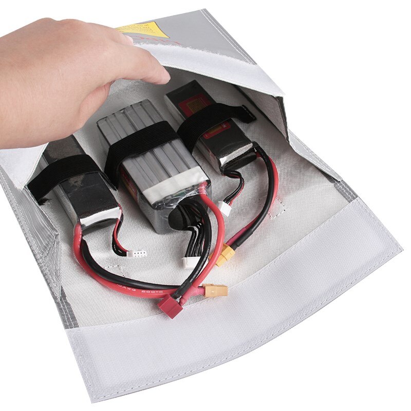 Aviation model portable lithium battery safety flame retardant fireproof bag explosion proof bag genuine high temperature resist
