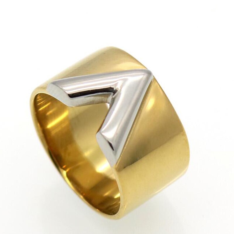 Kleine sterring in goud- of zilverkleur, roestvrijstalen ring voor dames.