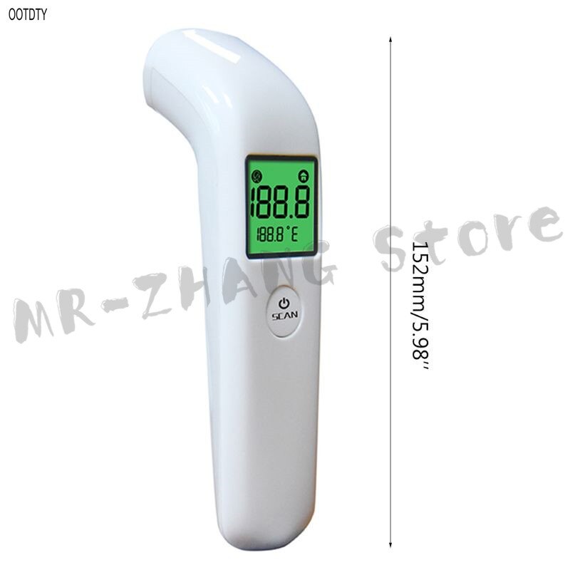 Baby krop termometer infrarød pande måling digital elektronisk vandtæt til voksen berøringsfri temperatur med feber