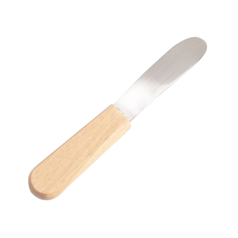Bakeware Jam Cream Mini Children Cheese Spreader Wooden Handle Cute Scraper