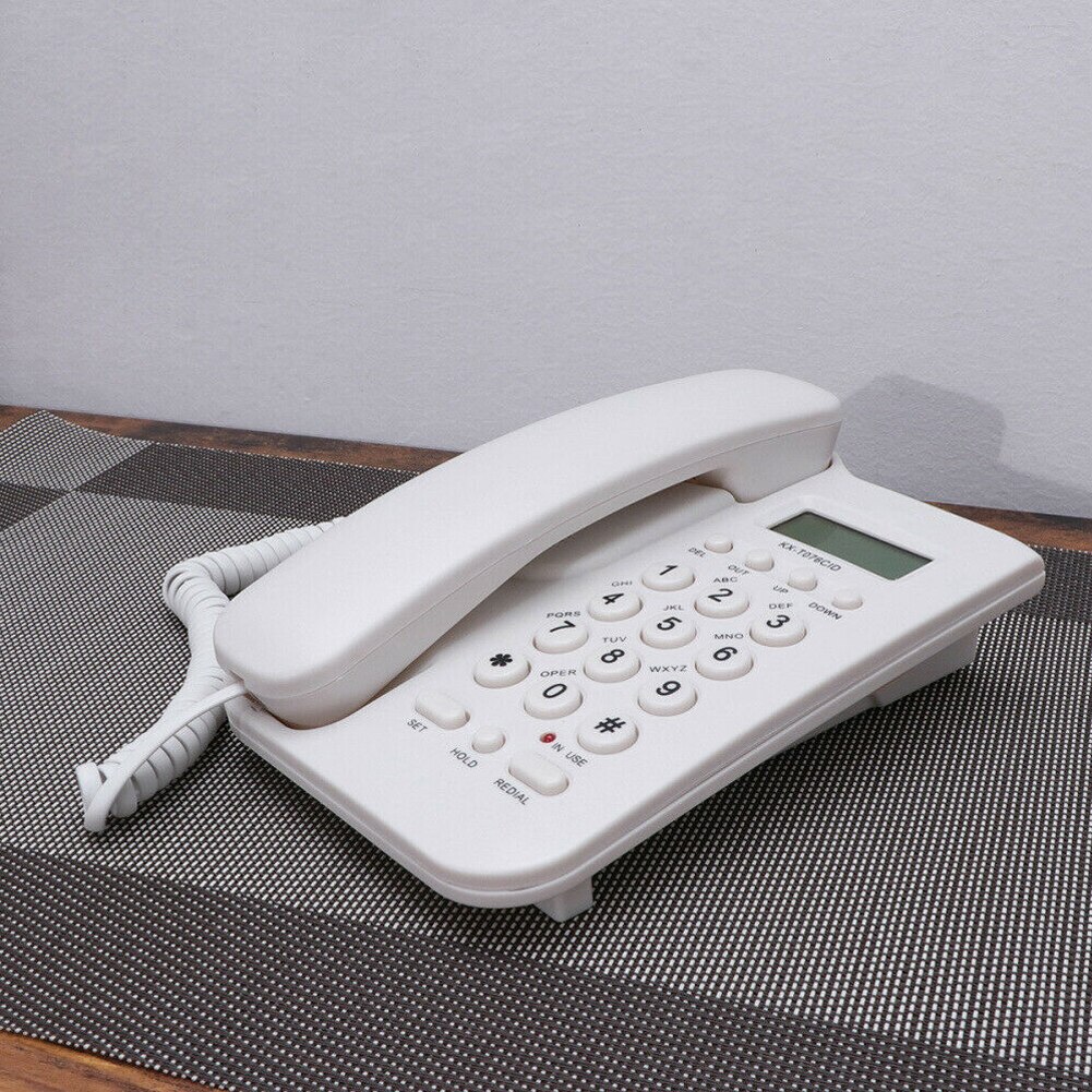 Desktop Digital Business Wall Mount Intercom For Elderly Cordless Portable Wireless ID Display Landline Telephone Home Office