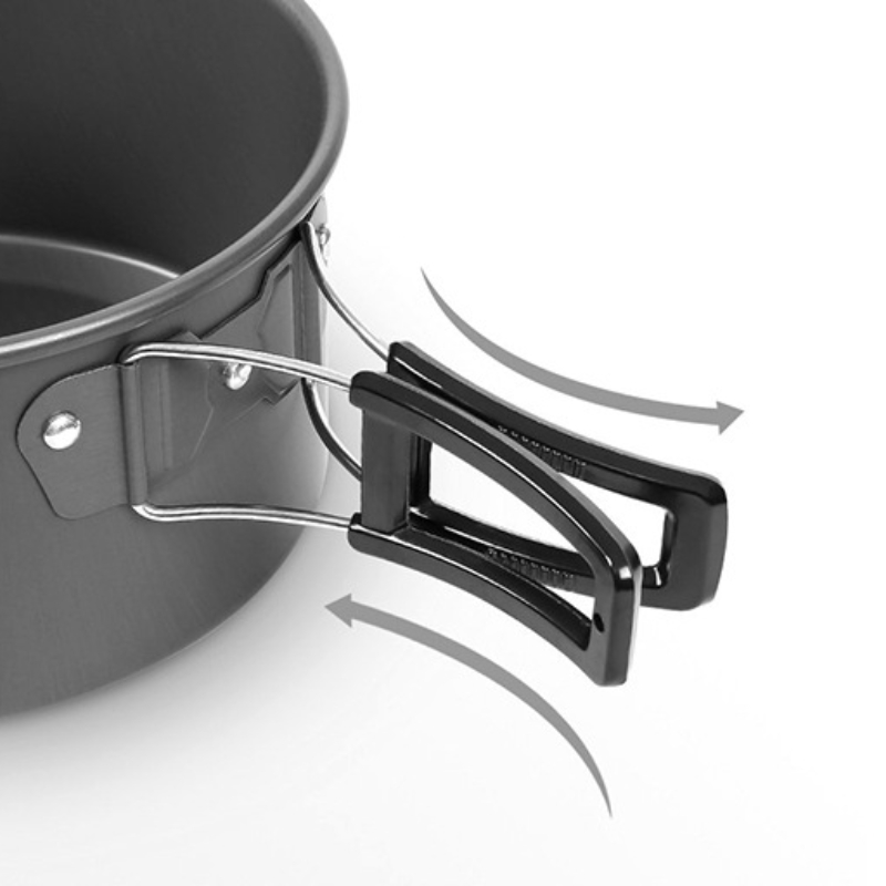 Camping cookware Outdoor cookware set camping tableware cooking set travel tableware Cutlery Utensils hiking picnic set