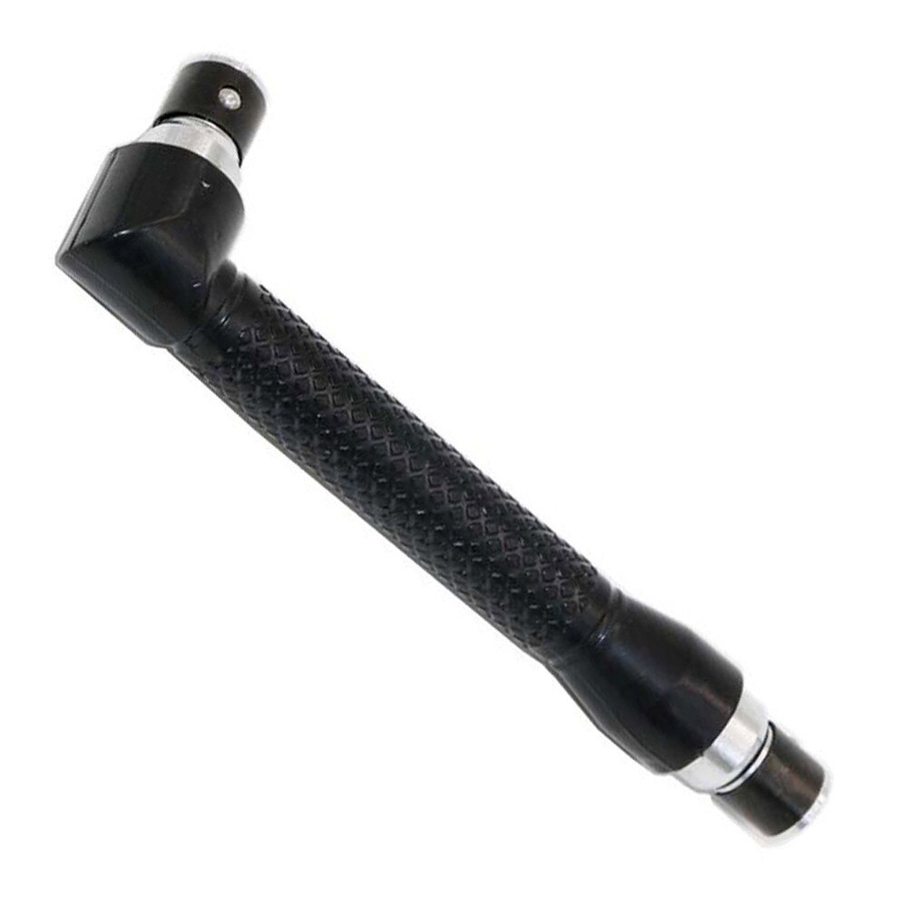 2 in1 multitol Double-head Screwdriver + Socket Wrench L-shaped Angle Head 1/4 Inch Screwdriver Bits Holder Repair Tools #20